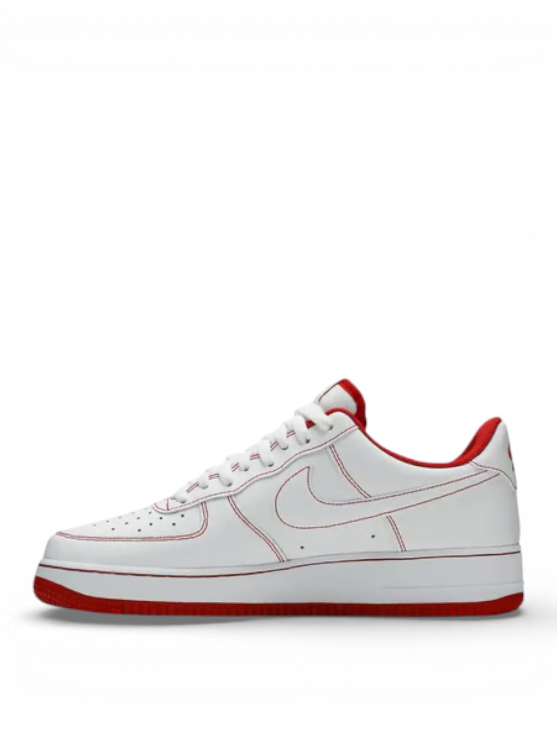 Nike - Air Force 1 Low Contrast Stitch Red